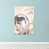 Toile Femme à son miroir, publié c.1830 (Insitu (Plancher de Bois))