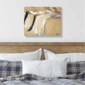 Toile Femme allongée sur son dos - Lassitude (Insitu(Chambre))