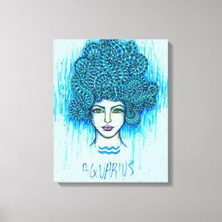 Toile Femme Aquarius