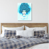 Toile Femme Aquarius (Insitu(Chambre))
