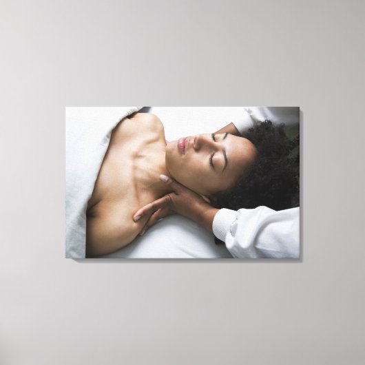 Toile Femme au spa (Recto)