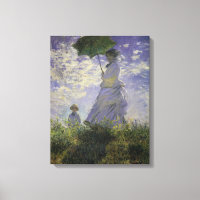 Femme avec parasol par Claude Monet, Art Vintage