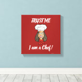 Toile Femme Chef (Insitu (Plancher de Bois))