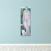 Toile Femme dans le parc 2006 (Insitu (Plancher de Bois))