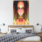 Toile Femme de chat (Insitu(Chambre))
