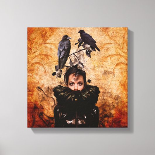 Toile Femme De Crow Dans Les Temps Modernes (Recto)