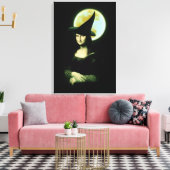 Toile Femme de cuisine Mona Lisa Halloween (Insitu(Salon))