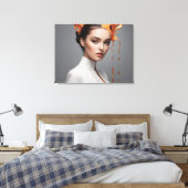 Toile Femme de mode art (Insitu(Chambre))