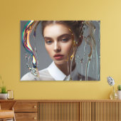 Toile Femme de mode art (Insitu(Salon))
