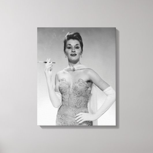 Toile Femme en robe (Recto)