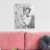 Toile Femme Enveloppée (Insitu(Salon))