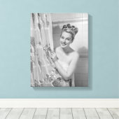 Toile Femme Enveloppée (Insitu (Plancher de Bois))