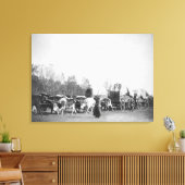 Toile Femme et garçon avec des pirates informatiques dan (Insitu(Salon))