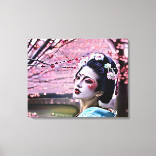 Toile Femme geisha