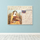 Toile Femme jouant à la viole (Insitu (Plancher de Bois))