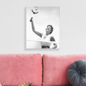Toile Femme Jouant Au Tennis 2 (Insitu(Salon))