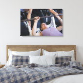 Toile Femme levant poids 2 (Insitu(Chambre))