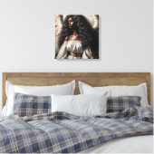 Toile Femme noire Angel (Insitu(Chambre))