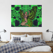 Toile Femme papillon (Insitu(Chambre))