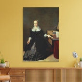 Toile Femme par un Virginal (Insitu(Salon))