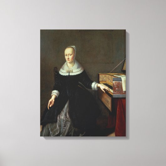 Toile Femme par un Virginal (Recto)
