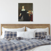 Toile Femme par un Virginal (Insitu(Chambre))