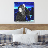 Toile Femme perdue (Insitu(Chambre))