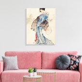 Toile Femme, Portrait De Pleine Longueur (Insitu(Salon))