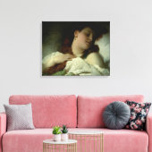 Toile Femme qui dort (Insitu(Salon))