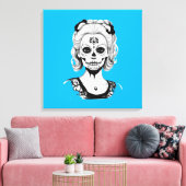 TOILE FEMME SKULLHEAD (Insitu(Salon))