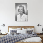 Toile Femme souriante (Insitu(Chambre))