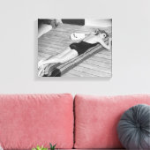 Toile Femme Sun Tanning (Insitu(Salon))