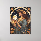 Toile femme tarot romantique (Recto)