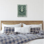 Toile Femme verte - Pierre (Insitu(Chambre))