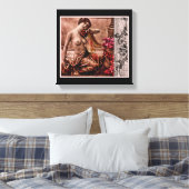 Toile Femme vintage (Insitu(Chambre))