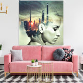 Toile Femmes Cityscape (Insitu(Salon))