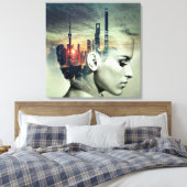 Toile Femmes Cityscape (Insitu(Chambre))
