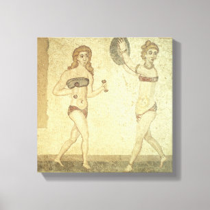 Toile Femmes dans des 'bikinis