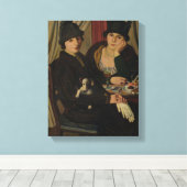 Toile Femmes dans un café, c.1924 (Insitu (Plancher de Bois))