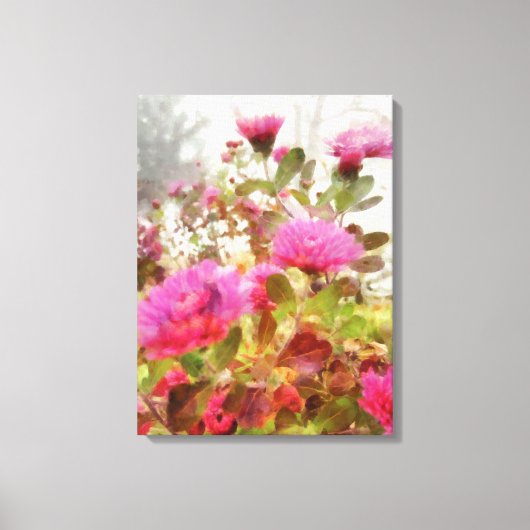 Toile FEMMES D'Automne Rose Colorée (Recto)