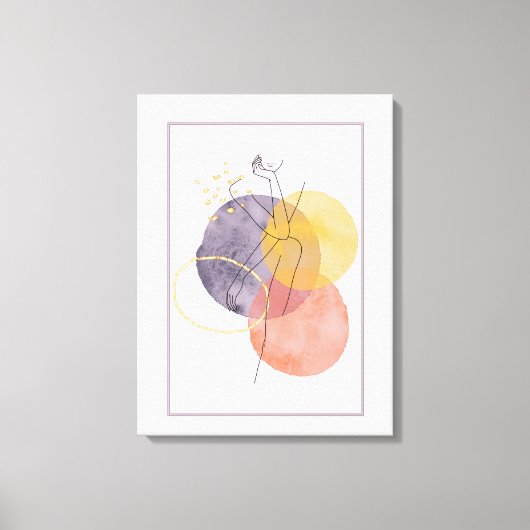 Toile femmes en silhouette (Recto)