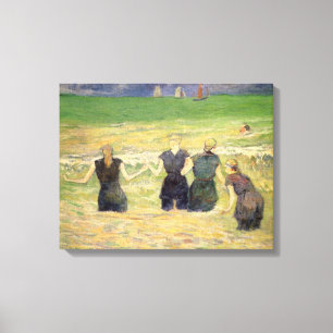 Toile Femmes se baignant à Dieppe de Paul Gauguin