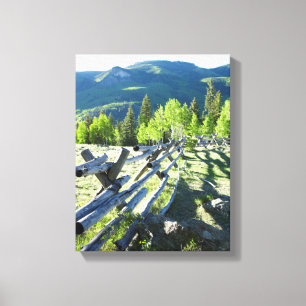 Toile Fenceline en bois