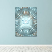 Toile Fenêtre de la cathédrale de Noël (Insitu (Plancher de Bois))