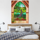 Toile Fenêtre en baie (Insitu(Chambre))