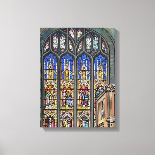 Toile Fenêtre en verre tendu gothique Imprimer (Recto)