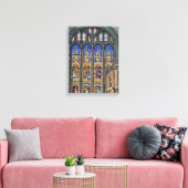 Toile Fenêtre en verre tendu gothique Imprimer (Insitu(Salon))