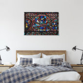 Toile Fenêtre représentant le bon samaritain (Insitu(Chambre))