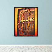 Toile Fenêtre secrète (Insitu (Plancher de Bois))