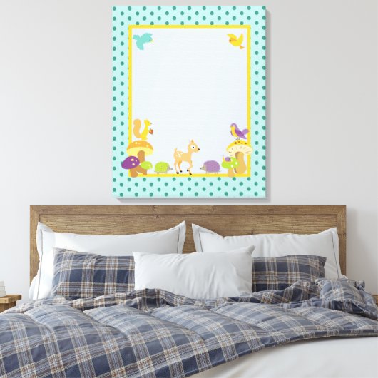 Toile Fer bois 16x20 Canvas Nursery Art (Insitu(Chambre))